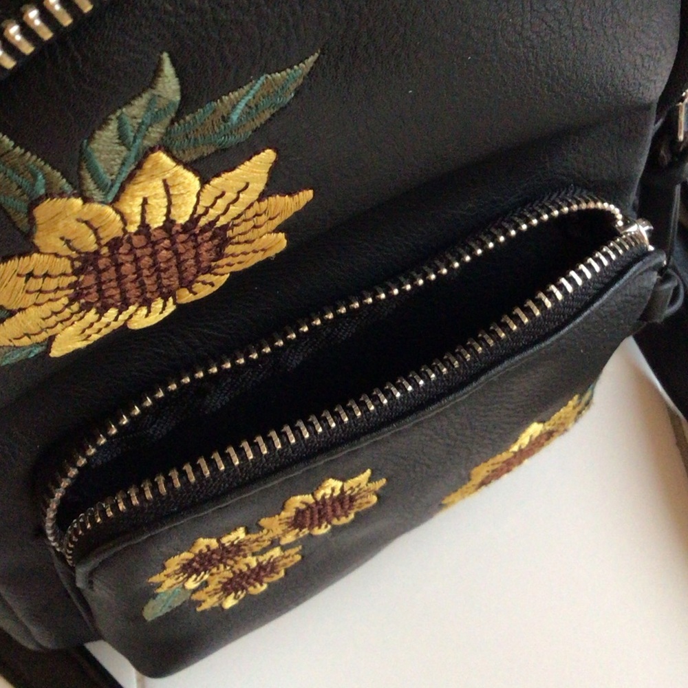 Violet Ray Sunflower Trinity Mini Backpack - image 4